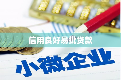 溧水信用良好易批贷款