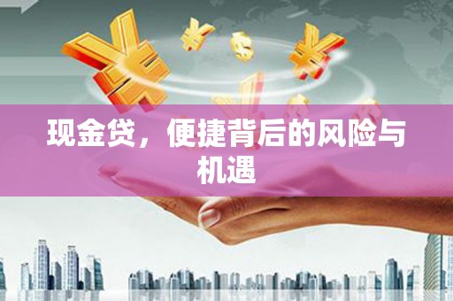 溧水现金贷，便捷背后的风险与机遇