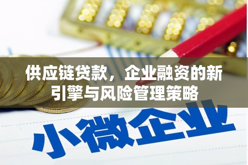溧水供应链贷款，企业融资的新引擎与风险管理策略