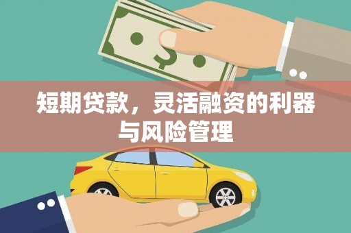溧水短期贷款，灵活融资的利器与风险管理