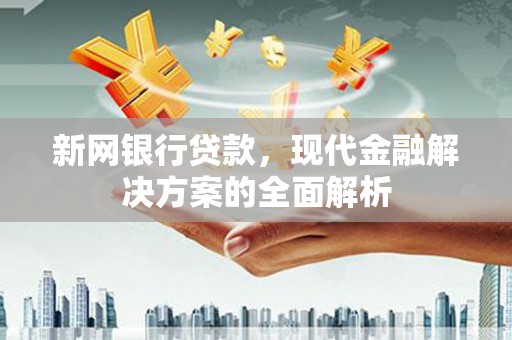 溧水新网银行贷款，现代金融解决方案的全面解析