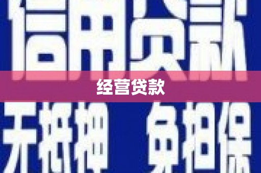 溧水经营贷款