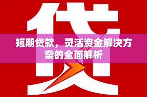 溧水短期贷款，灵活资金解决方案的全面解析