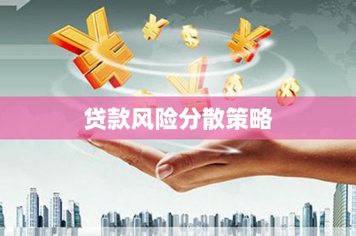 溧水贷款风险分散策略