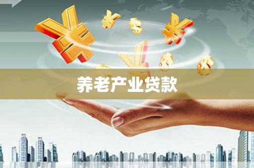 溧水养老产业贷款
