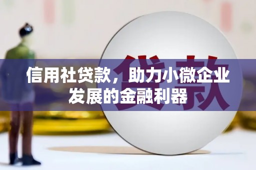 溧水信用社贷款，助力小微企业发展的金融利器