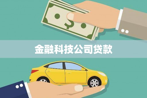 溧水金融科技公司贷款