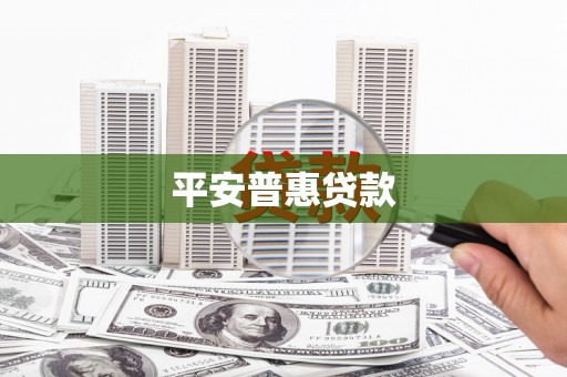 溧水平安普惠贷款