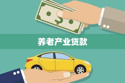 溧水养老产业贷款