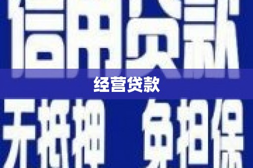 溧水经营贷款